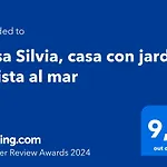Casa Silvia, Casa Con Jardin Y Vista Al Mar