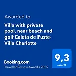 Villa With Private Pool, Near Beach And Golf Caleta De Fuste- Villa Charlotte