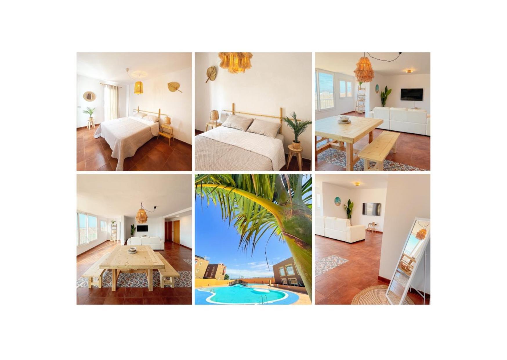 Casa Bamboo Corralejo, Relax, Piscina Y Parking Privado Appartement